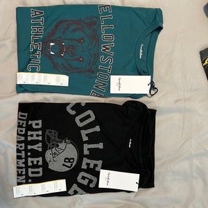 Men’s size small T shirts. Set of 2